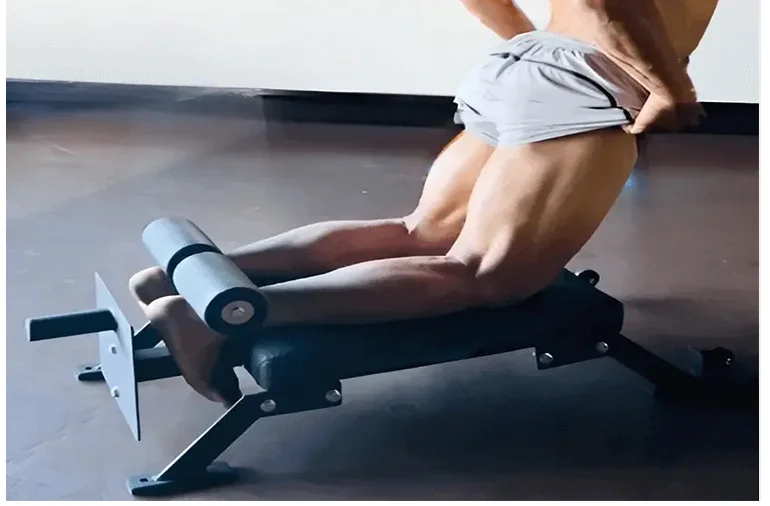 Modern Adjustable Nordic Curl Bench-Glute Ham Developer for Floor Exercise and Nordic Training