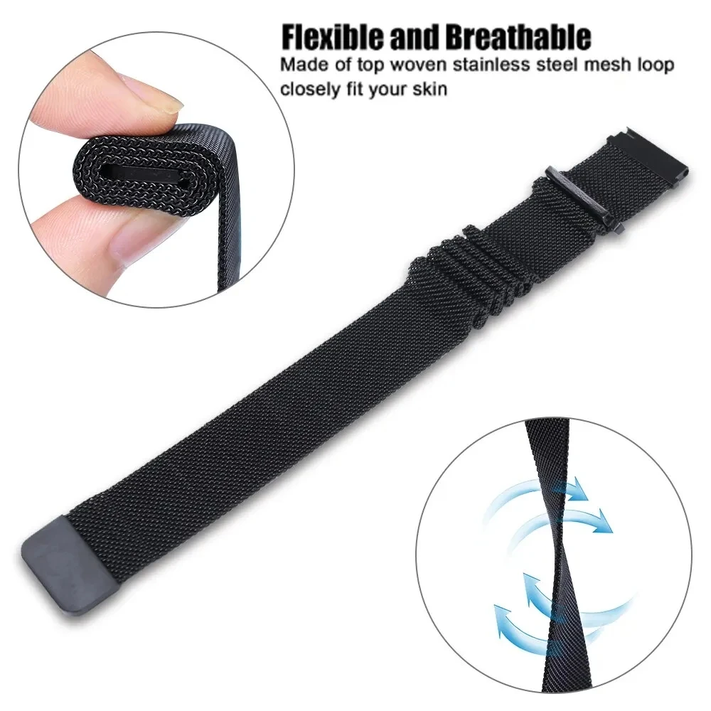 Milanese Loop Magnetic Strap with 2-in-1 Case