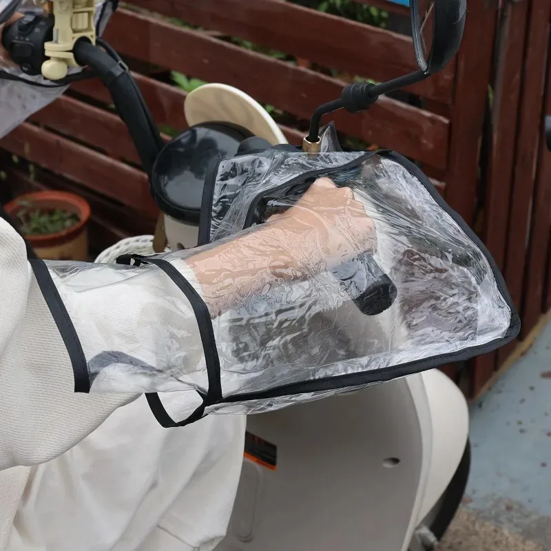 Motorcycle Waterproof Handlebar Sleeve Supplies Winter Handle Cover Muff Arm Heat Resistant Warm Biker Gloves Windproof Covers