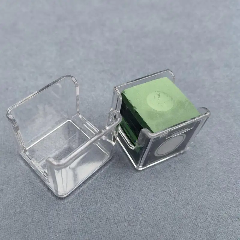 Acrylic Billiard Chalk Holder Moisture Proof Storage Box