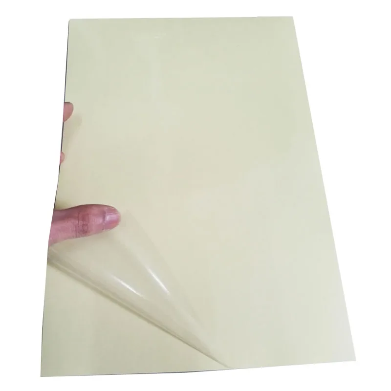 A4 Blank Gloss Clear Transparent PET Label Sticker Sheets Special for Inkjet Printer