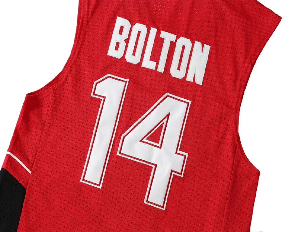 Basketball Jerseys WILDCATS 14 BOLTON Jersey Sewing Embroidery Cheap High Quality Outdoor Sportswear White Red 2024_voghion.com