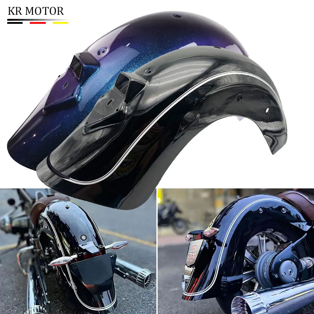 

Fit R 18 Motorcycle Passenger Fender Extended Rear Mudguard Mud Splash Guard For BMW R18 Classic 100 Years 2020 2021 2022 2023