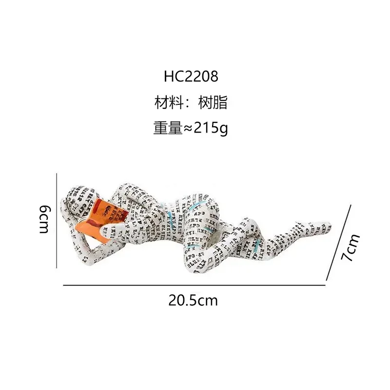 Crafts Read about Small Character Design Resin Abstract Home Decorations Fashionable Bookshelf Decorations Home Decor Figurines 4