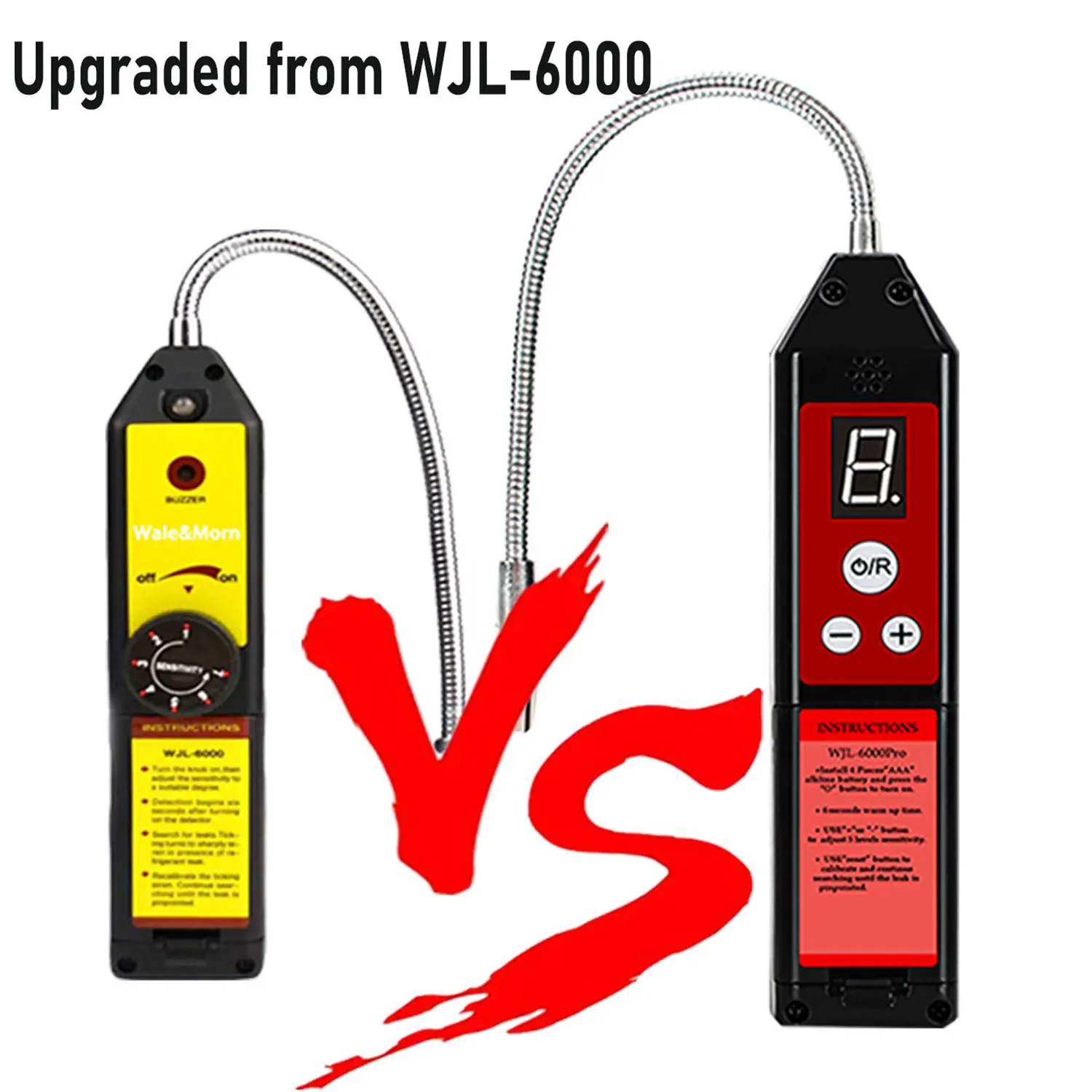 Halogen Leak Detector Air Conditioning Refrigerant Leak Detector R22a R134a CFC HFC HCFC Freon Gas Leakage Tester Indicator