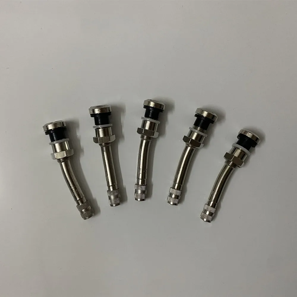 70ms-7 Valve Stem For Bus Truck Vacuum Tire Valve Nozzle 5 Pcs Aluminum Tubeless Stems For Large Car