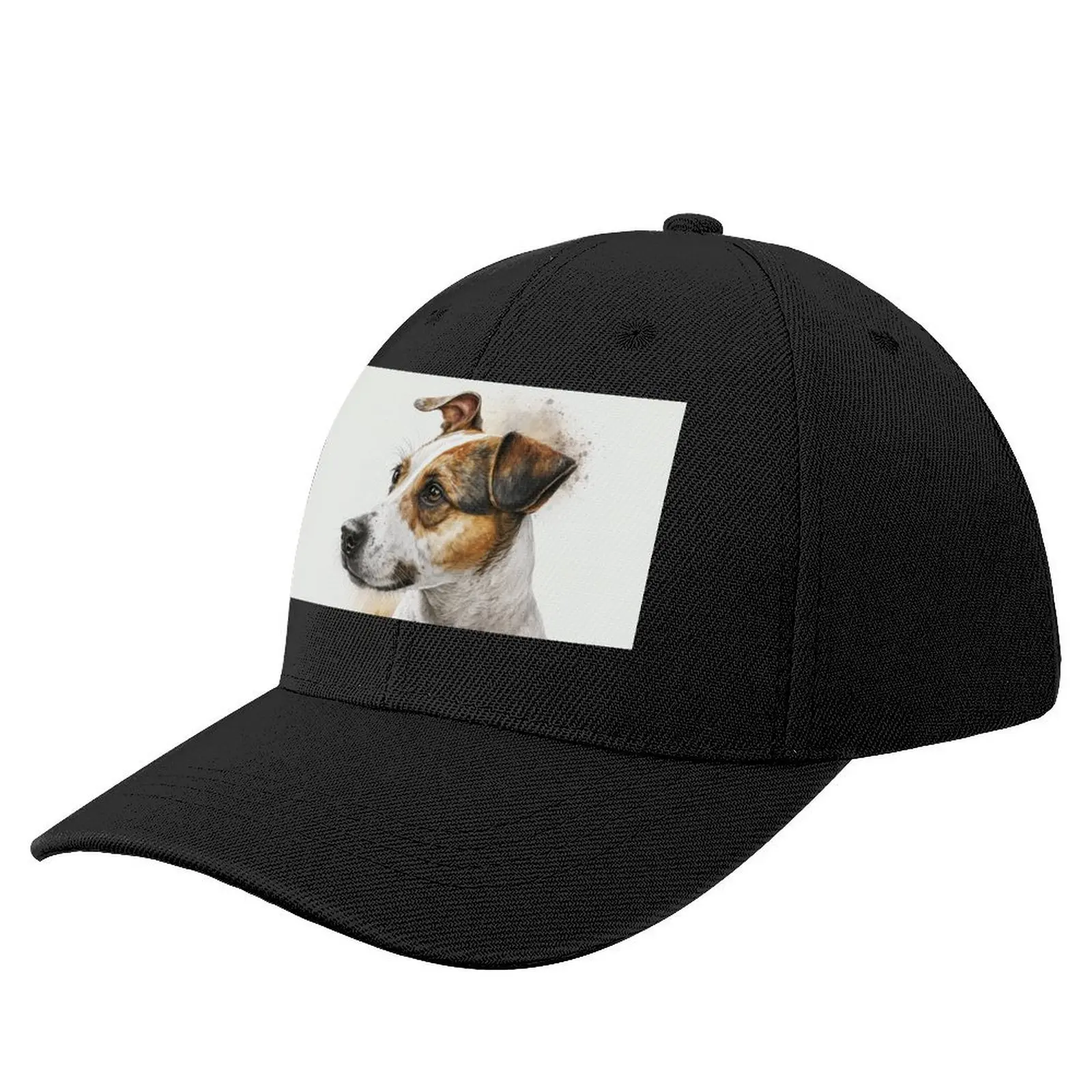 

Watercolor Sketch of a Cute Jack Russell Terrier Dog Baseball Cap Bobble Hat Beach Bag Horse Hat Mens Caps Women's