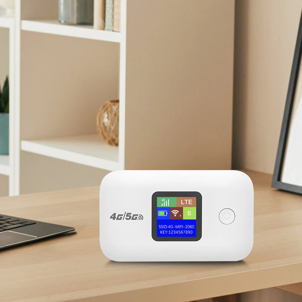 SIM 카드 슬롯이 있는 미니 모바일 포켓 와이파이 라우터, 야외 와이파이 핫스팟, 150Mbps, 3000mAh, 4G 포켓 와이파이 라우터