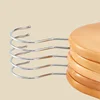 5/10/20Pack Premium Wooden Hangers,Durable Coat Rack with Chrome Swivel Hook for Closet,Retro Solid Wood Hanger for Jackets Suit 4
