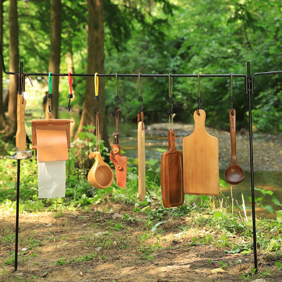 Cordon élastique Robuste FEQDWOX Tendeurs à Cordon Élastique - Lot De 4 - 25cm - Crochets Robustes - Pour Bagages, Bâches, Vélo Sangles élastiques Crochets