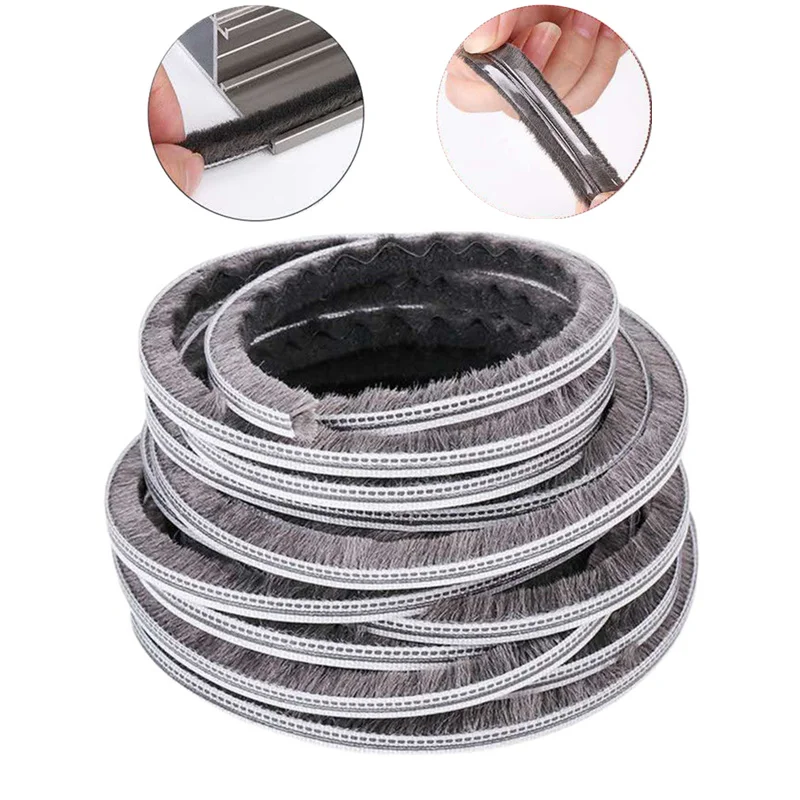 10MDoorWindowSealingStripSoundproofbrushsealWeatherStrippingburletepuertamousseacoustiquewindowsgapfoamFiller-AliExpress13