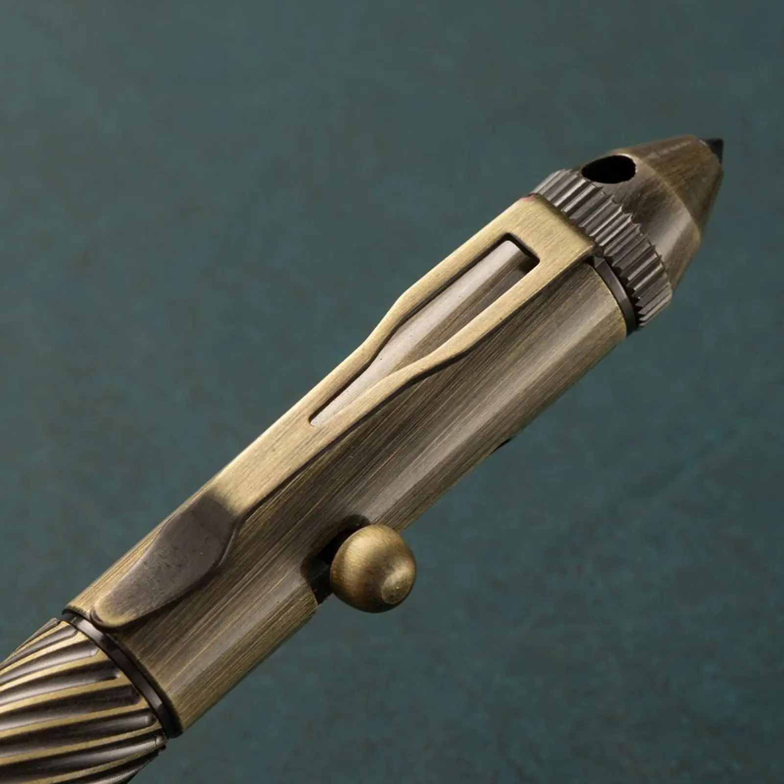 Writing Pens Retro Writing Supplies Brass Pens For Journaling For Men Work Business Meeting School College Outdoor - 5