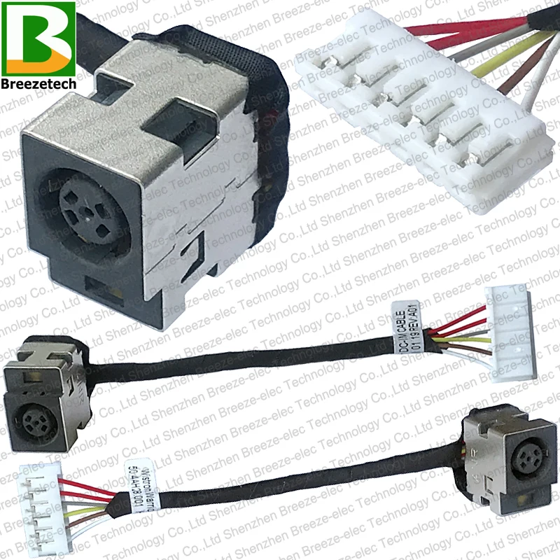 

100% Новинка для ноутбука HP COMPAQ CQ70 G70 G60 G50 CQ50 CQ60 50.4AH28.001 разъем питания переменного/постоянного тока кабельный шлейф зарядный штекер
