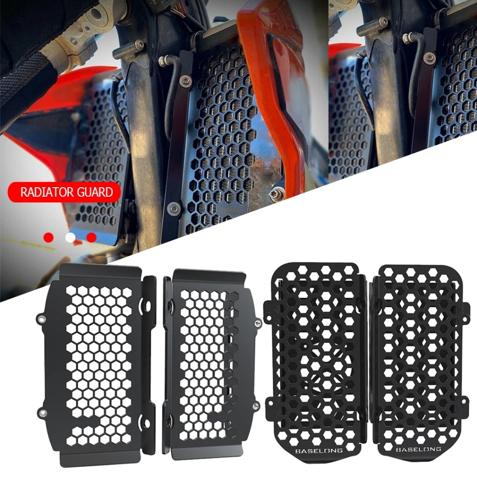 

2024 Motorcycle FOR Husqvarna TE/TX/TC/FE/FX 125 250 300 FE 450 501 2T 4T 2019-2023 2022 Radiator Grille Guard Cover Protection
