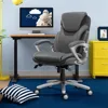 Bryce Executive Office Chair, Ergonomic Computer DeskChair with Patented AIR Lumbar Technology, Comfortable Layered Body Pillows 1