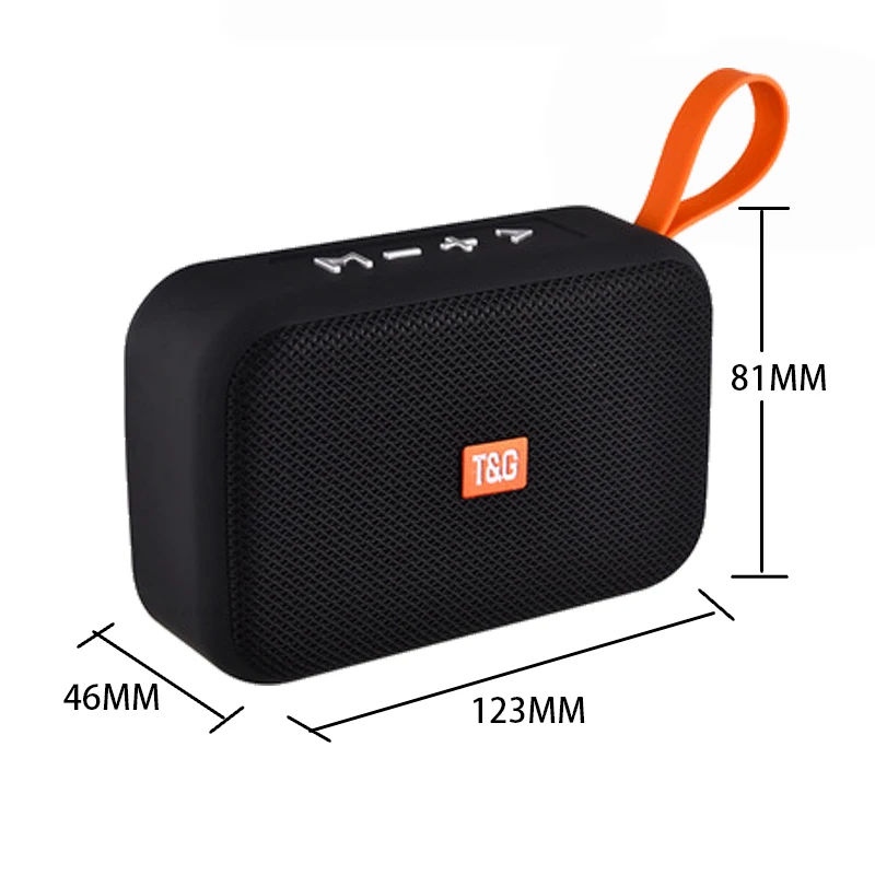 Coluna Bluetooth Portátil TG506, com Leitor de Cartões SD, AUX, FM