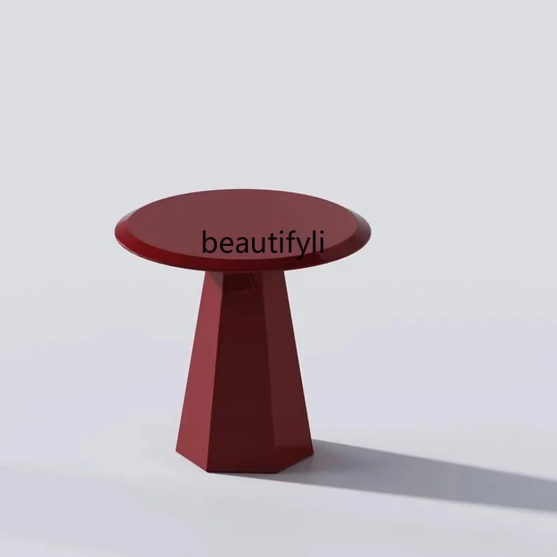 

Nordic Creative Silent Style Fiberglass Art Side Table Corner Table Design Coffee Table Sofa