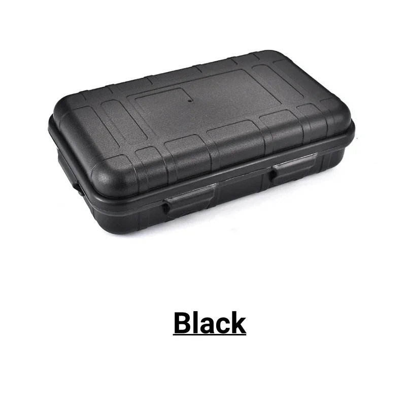 1pc ToolBox Survival Sealed Box Outdoor Waterproof Safety Portable Dry Plastic EDC Tools Camping & Hiking Safety & Survival