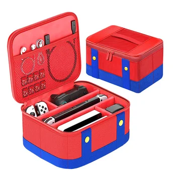 Large Carrying Protective Case Shockproof Travel Case Waterproof Carrying Travel Bag for NS Switch/Switch OLED Game Accessories