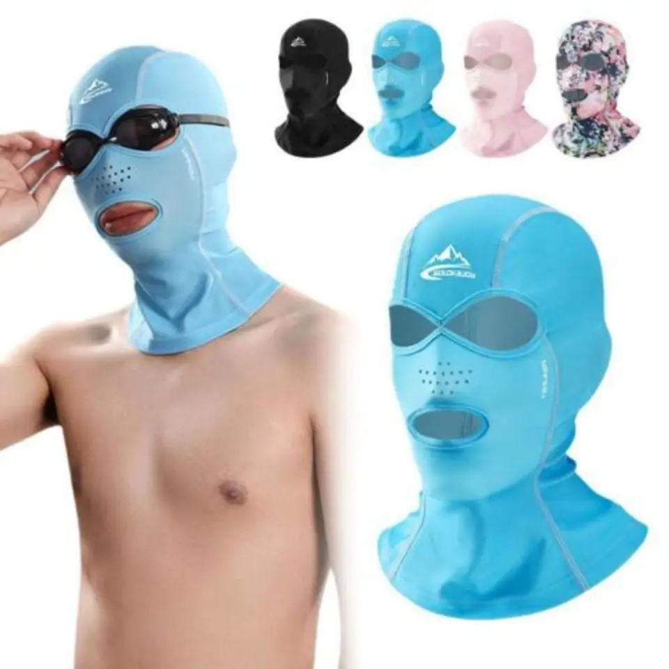 Cappuccio da sub in neoprene per muta termica, cuffia da nuoto con sottogola in neoprene, berretto da surf da 2 mm
