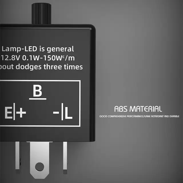 Universal 12V 3 Pin CF-14 JL-02 Motorcycle LED Flasher Blinker Relay Automobile Turn Signal Light Relay Motorcycle Switch - Image 5