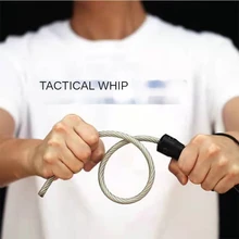 Crazy Tactical Whip-Dispositivo de autodefensa, arma Flexible y duradera, equipo táctico, suministros de autodefensa