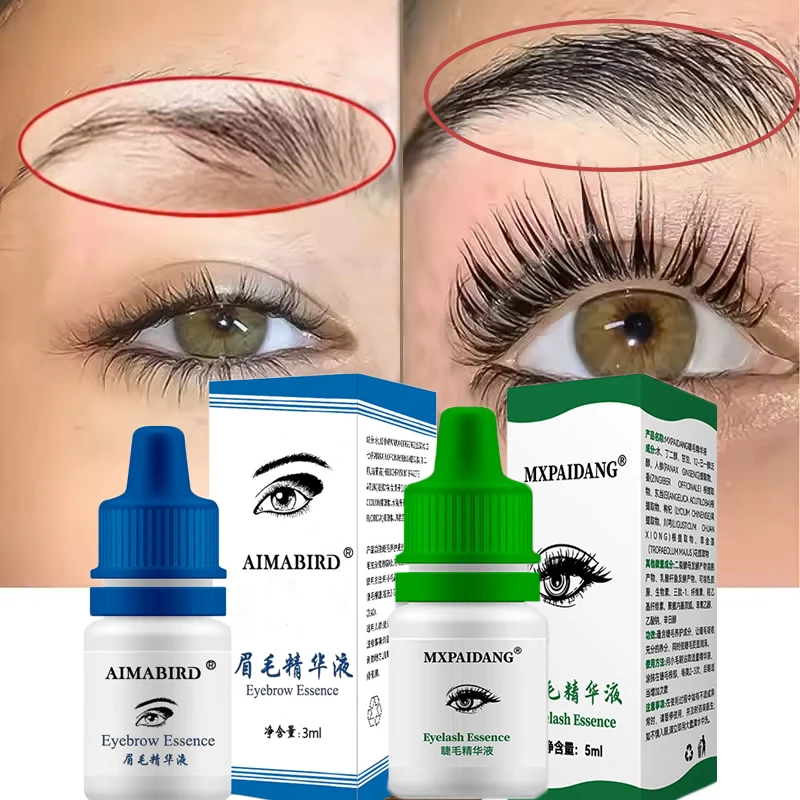 Eyelash Growth Serum Fast Eyebrow Growth Serum Eyelash Hair Growth Anti Hairs Loss Product Prevent Baldness Fuller Thicker Lengthening Eyebrow Makeup