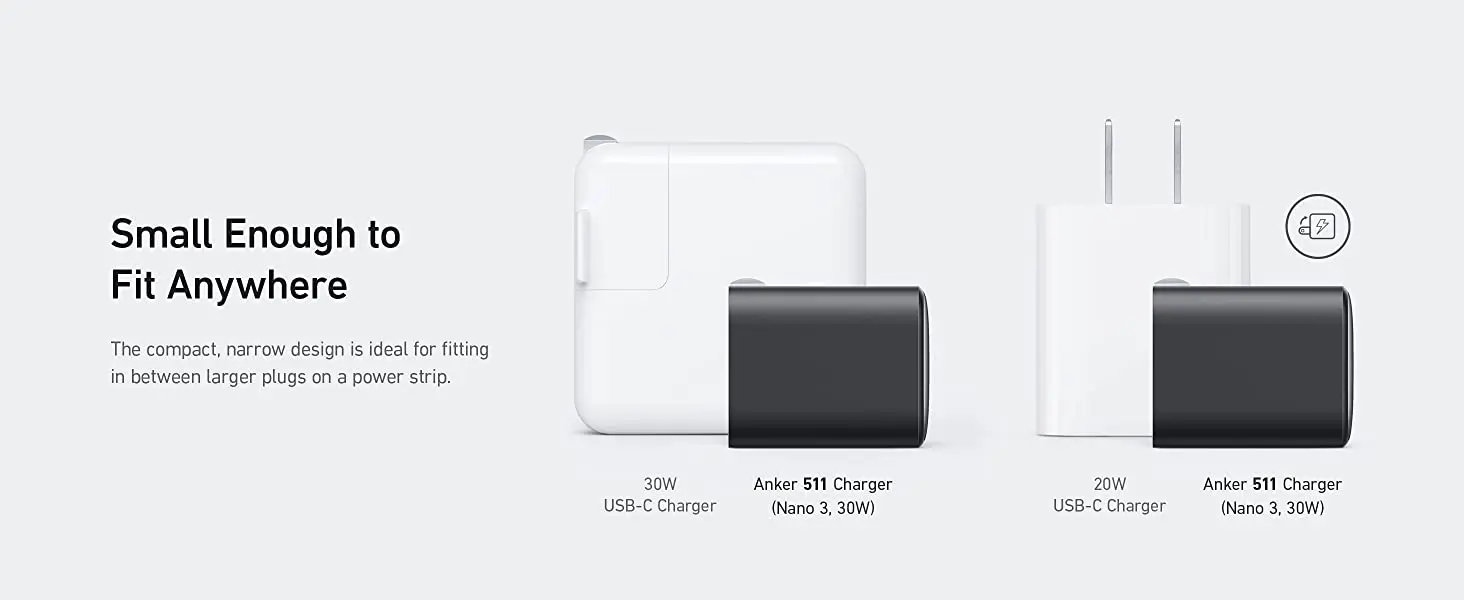 Buy Anker A2147 511 30W Nano 3 Charger Price In Pakistan available on techmac.pk we offer fast home delivery all over nationwide.