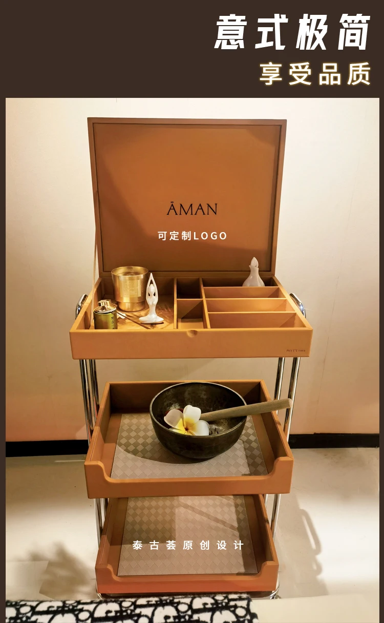 Description Picture 2 of itemTattoo Beauty Salon Trolley Utility Spa Cosmetic Rolling Salon Trolley Medical Luxury Carrito Auxiliar Salon Furniture BL50ST