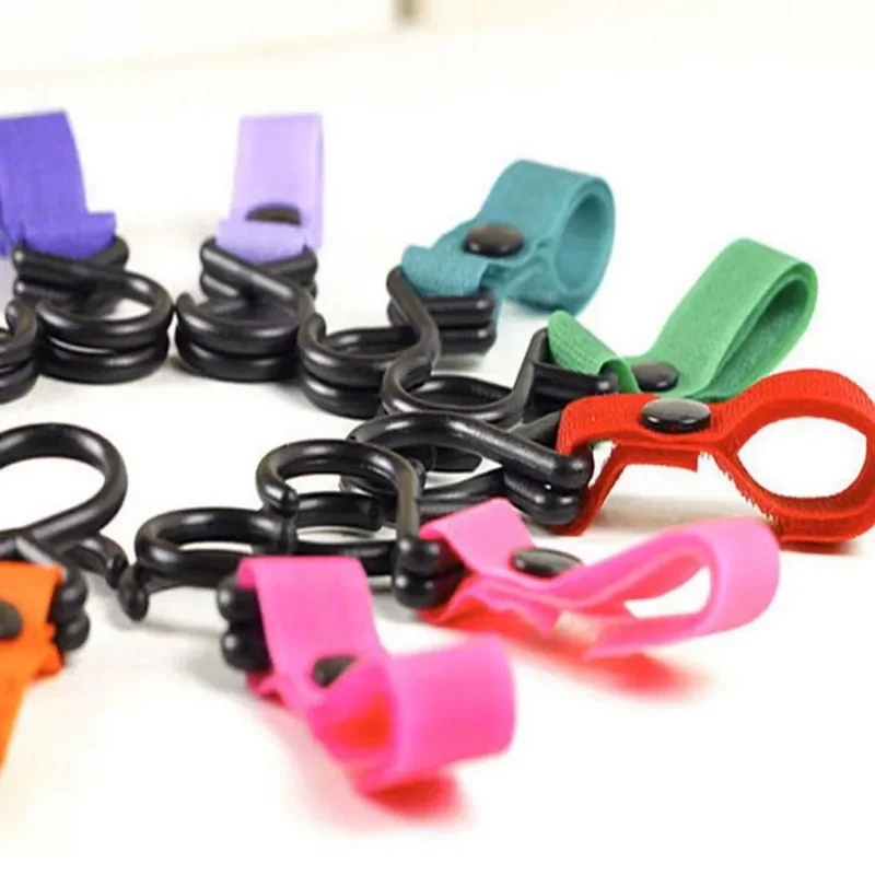 

10pcs/Lot Nylon Plastic Baby Stroller Pushchair Car Hanger Hook Strap Multi Purpose