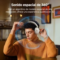 QCY H3 Pro — Auriculares Over-Ear ANC 50dB, LDAC Hi-Res, Audio Espacial 360°, 55h 5