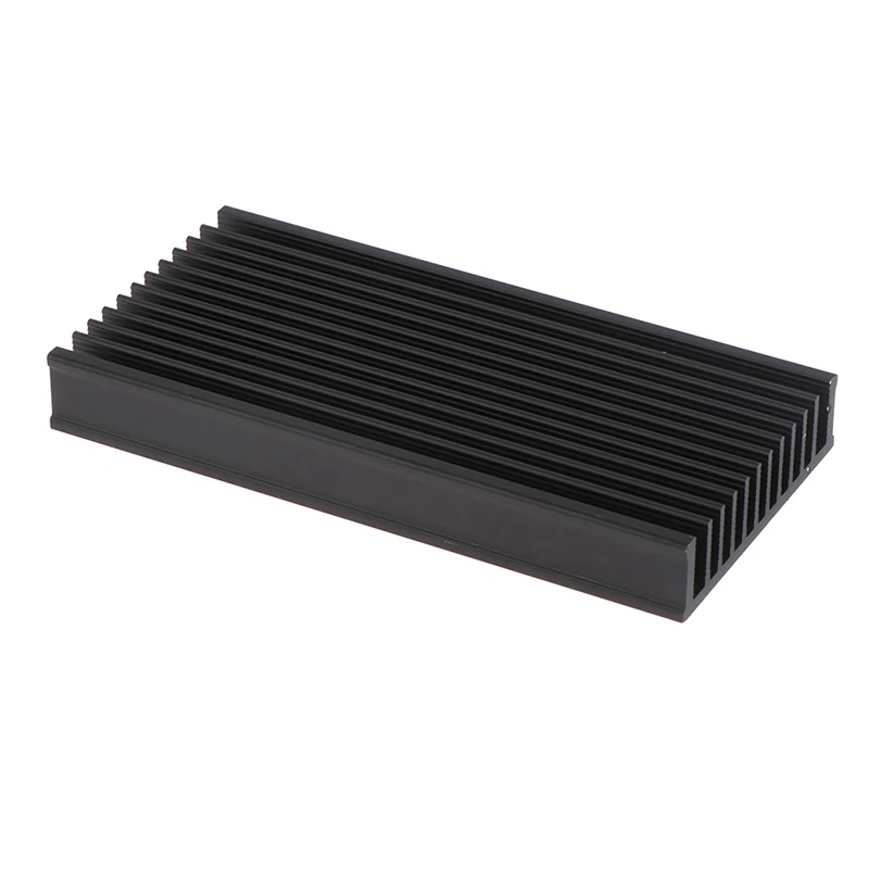 - 1Pc 50*100*12.7mm 고전력 LED IC 팬 전력 증폭기 방열판용 알루미늄 방열판 쿨러 라디에이터 -
