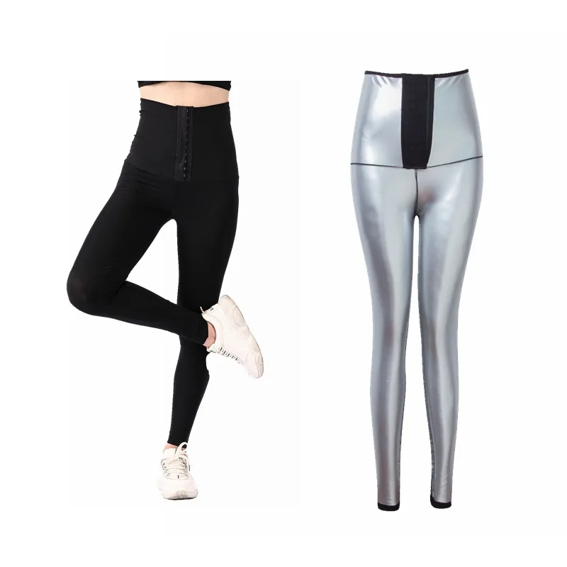 Waist Trainers Sweat Sauna Pants Body Shaper Slimming Pants Women Waist Trainer Tummy Hot Thermo Sweat Leggings Fitness Workout