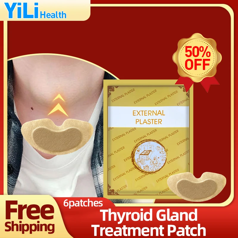 

Thyroid Treatment Patch Thyroid Gland Nodules Cream Hyperthyroidism Hypothyroidism Anti Swelling Thyroiditis Cure Medicine