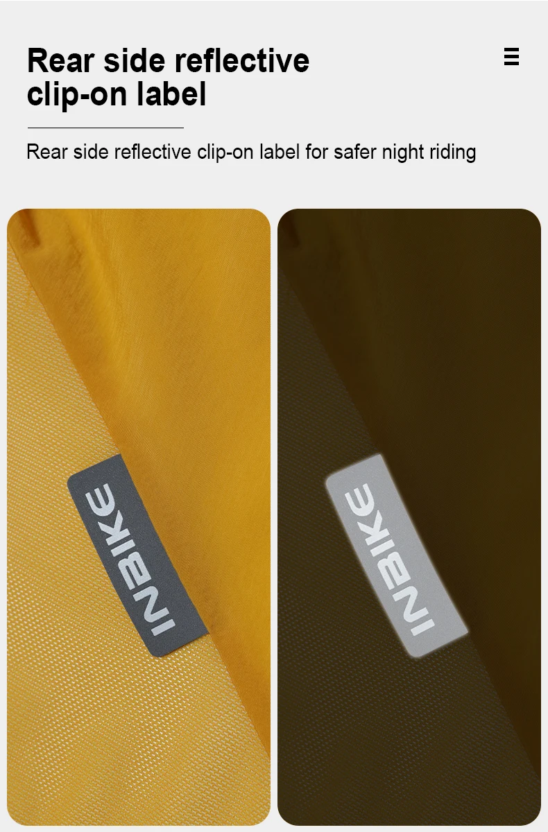 Inbike New Season Fahrrad jacke Damen ultraleichte wind dichte Fahrrad jacke Rennrad wind dichte und wasserdichte Jacke – Detail 8