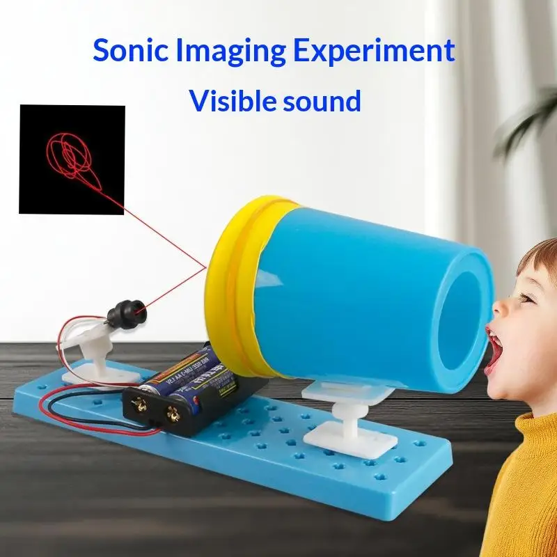 DIY Acoustic Imaging Kit: Sound Wave Art & Science Toy