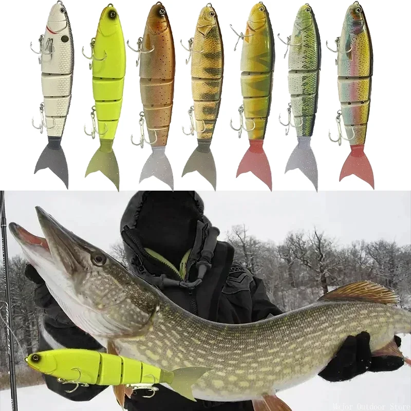 Appât manivelle 6 Deep Shad grand-mère brochet musqué prisme