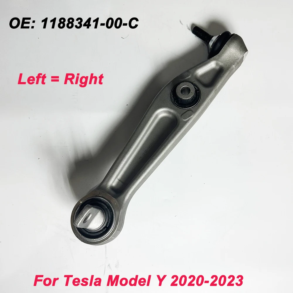 

In Stock 1188341-00-C 18834100C Front Lower Suspension Straight Control Arm For Model Y 5YJY 2020 2021 2022 2023 2024,L=R