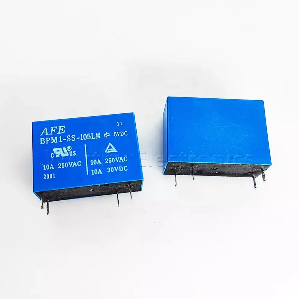 

Free Shipping 10PCS/LOT 5VDC 10A 4PIN relay BPM1-SS-105LM