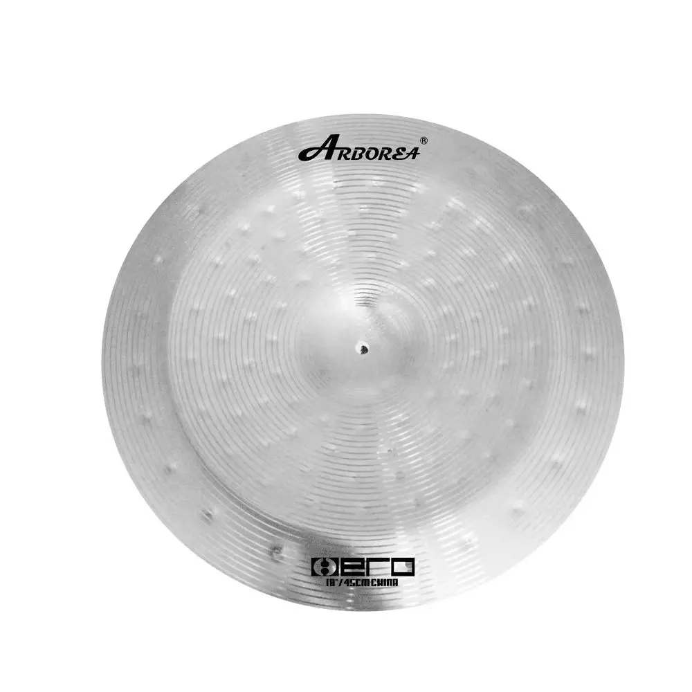 Different Colors Arborea Cymbal Hero Series 18" Crash/China/Ozone Alloy Effect Cymbals for Drummer Daily Practice Best Gifts