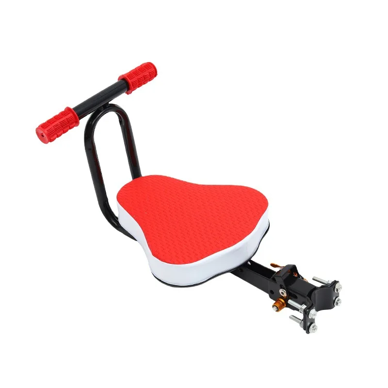 Selle De Vélo Enfant Universelle - Noire - Avec Absorption Des Chocs - Tube De Selle 20cm