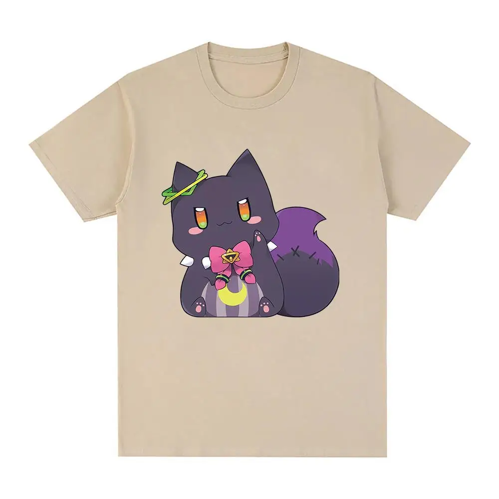

Hololive English VTuber Murasaki Shion Shiokko T Shirt Men Harajuku Graphic Kawaii Tshirt Unisex Funny Cartoon Cotton Tee Shirt