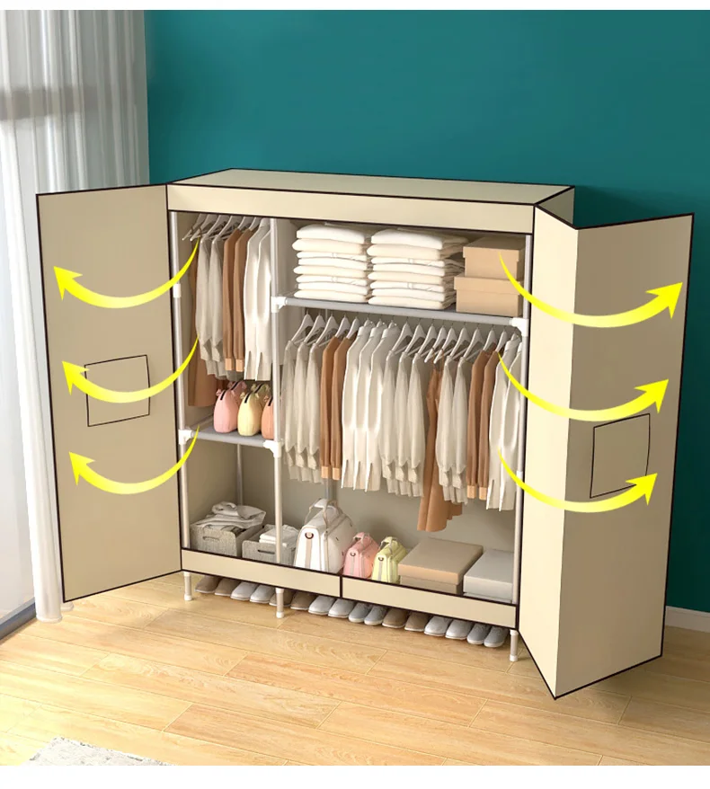 Garde-Robe avec Porte Coulissante