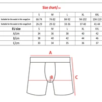 5 pièces ensemble mi-long camouflage coton marque Boxer Shorts pour hommes sous-vêtements respirant mâle caleçons slips Boxershorts glisse culotte 2