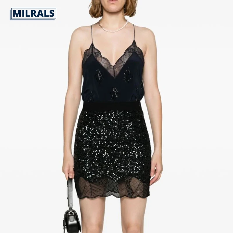 

MILRALS New Women's Camisole Wear Sexy Lace Top Over The Spring Summer 2024 New Female tank top