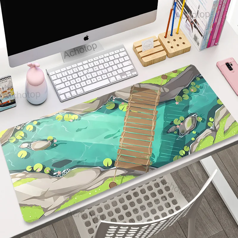 thumbnail image 1 of Alfombrilla de ratón grande y bonita para Gamer, alfombrilla de ratón Kawaii para juegos, accesorios para juegos, alfombrilla para teclado de ordenador portátil, cubierta para mesa, alfombrilla de esc, 1 of 5