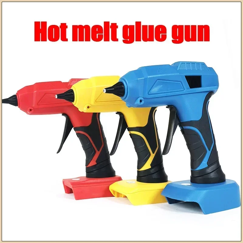 Lithium Electric Hot Melt Glue Gun for 7mm 11mm Hot Melt Glue Stick for DeWalt Makita Milwaukee hot melt glue gun hot glue gun cordless glue gun