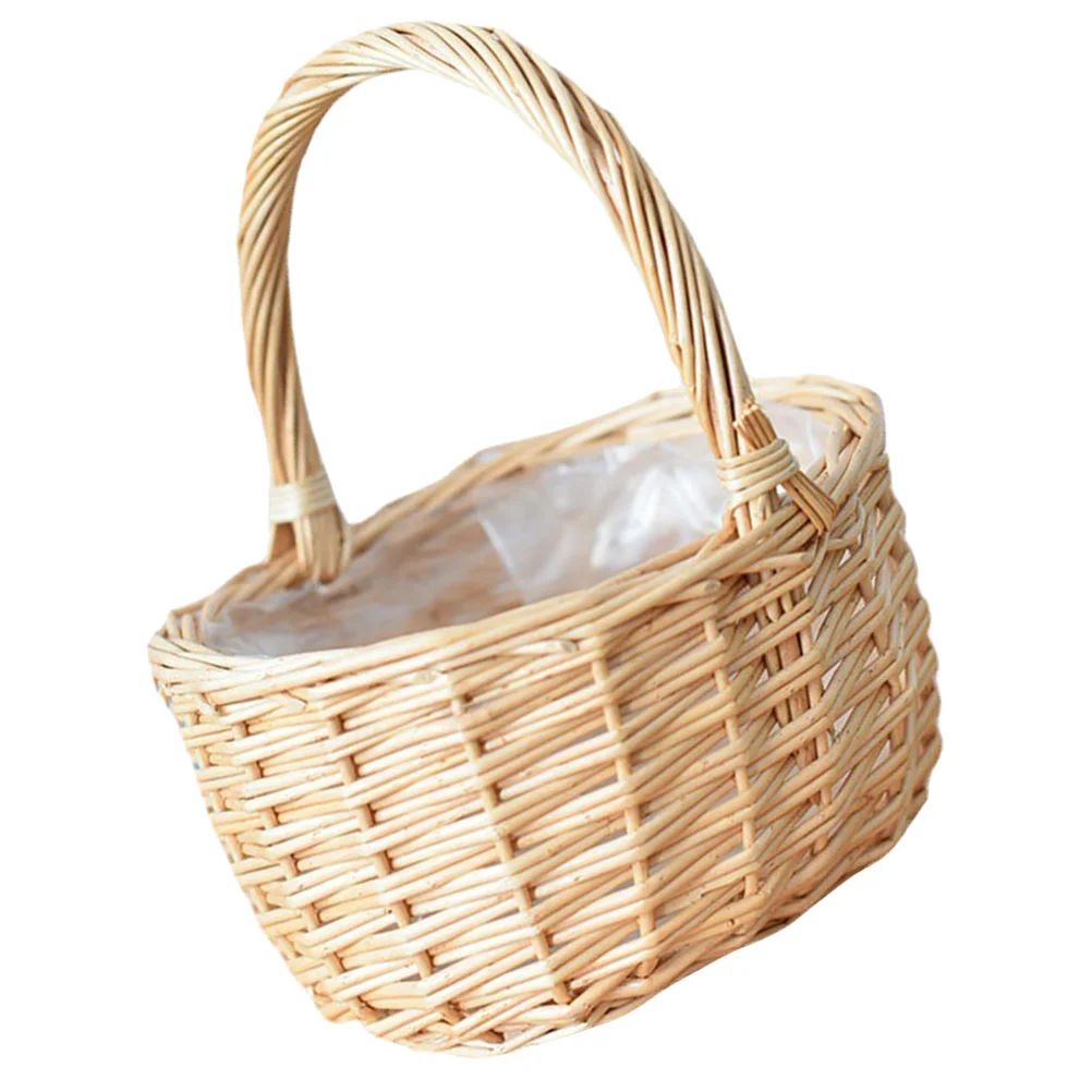Decorative Woven Flower Basket 1