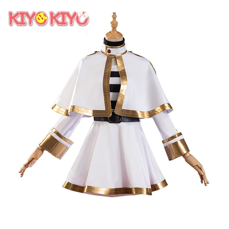 

KIYO-KIYO Frieren at the Funeral Cosplay Costume Anime Frieren Dress Halloween Costumes