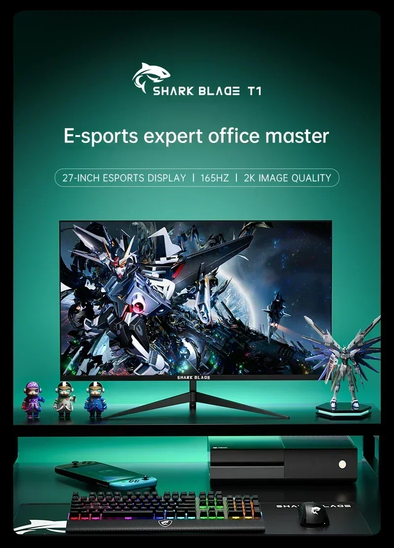ũž ̸ ǻ ȭ, PC IPS QHD 1LCD ÷,  г, HDMI ȣȯ, DP, 2560x1440, 27 ġ , 2K165Hz